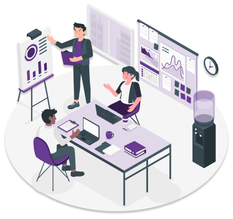 Illustration of Code Expert support services
