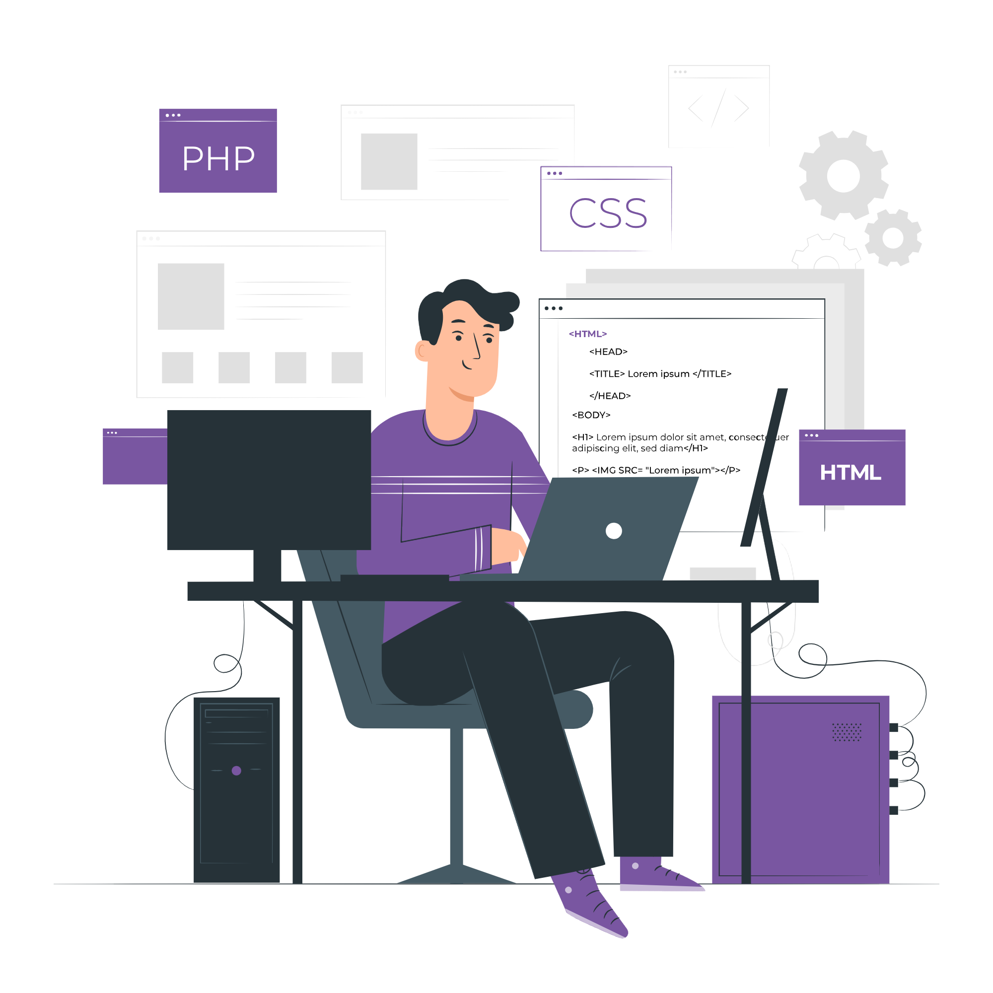 E-Marketing Illustration
